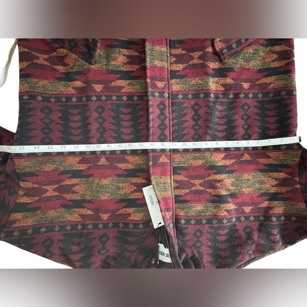 Steve Madden Multicolor Patterned Pea Coat - Picture 8 of 13